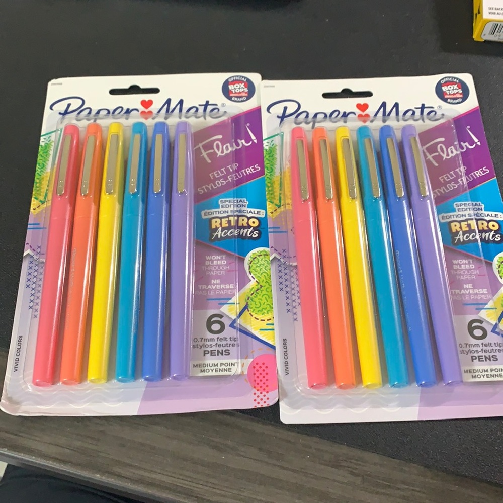 Paper Mate Flair pens